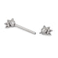 14g Jewel Burst Titanium Nipple Barbell — Price Per 1