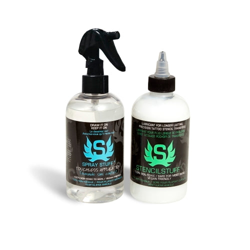 Stencil Stuff & Spray Stuff Combo Pack — 8oz Bottles