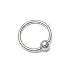 20g Stainless Steel Captive Bead Ring - Painful Pleasures