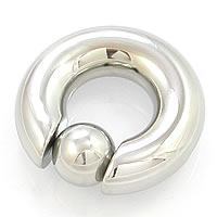00g Stainless Steel Captive Bead Ring with Snap Fit Ball - Price Per 1 - Painful Pleasures