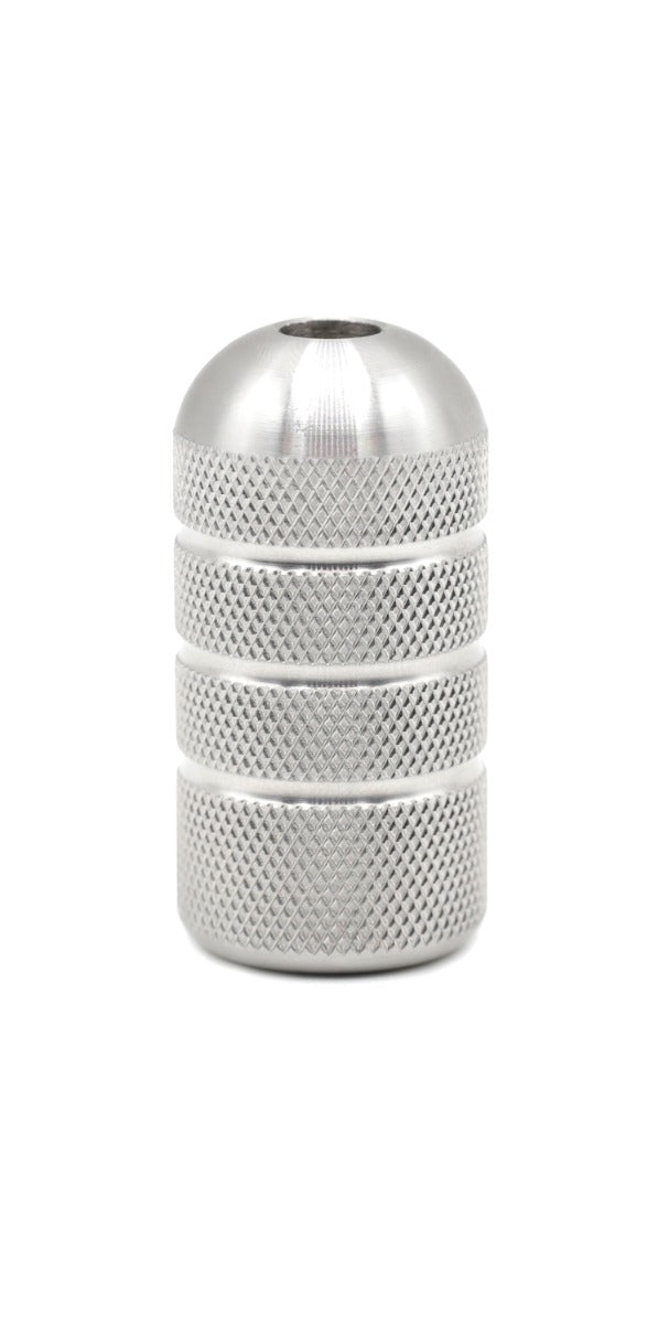 Sure-Shot Stainless Steel 1â€ Knurled Tattoo Grip — Price Per 1