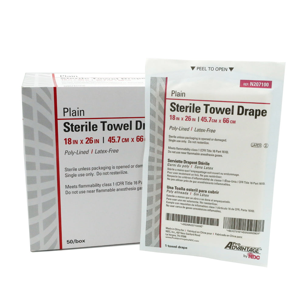 Sterile Drape Sheets — Box of 50