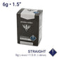 6g Precision Sterilized 1.5" Body Piercing Needles — Box of 25