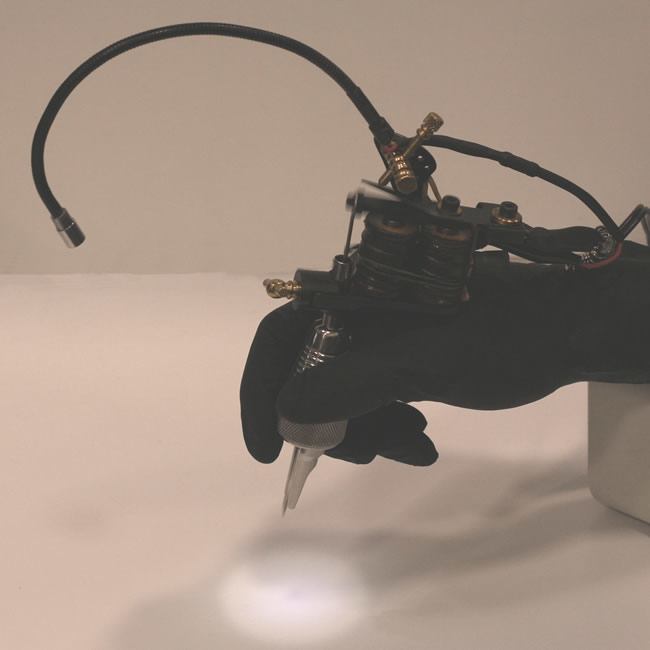 LED Serpent Light for Tattoo Machines
