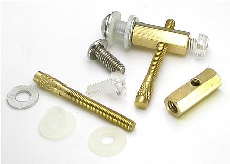 Entire Front Binding Post Set Up for Tattoo Machines - 7 Pieces - Tattoo Supplies