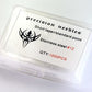 #12 Standard 1000 Loose Tattoo Needles - Short Taper