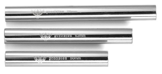 Stainless Steel Tattoo Tube/Back Stem - 75mm (3”) - Tattoo Supplies