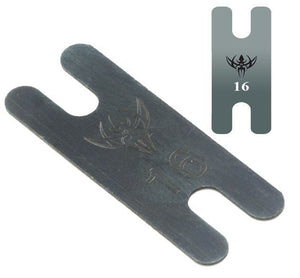 .016" Thick Blue Carbon Steel Back Spring - Painful Pleasures