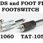 Black Wireless Footswitch - Hand and Foot Free - Tattoo Supplies