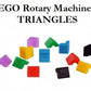 EGO Replacement Power Triangles - Use with EGO Rotary Machines - Pack of 10