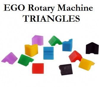 EGO Replacement Power Triangles - Use with EGO Rotary Machines - Pack of 10