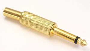 Assembly Instructions for Our Gold Plated 1/4" Jack Mono Plugs