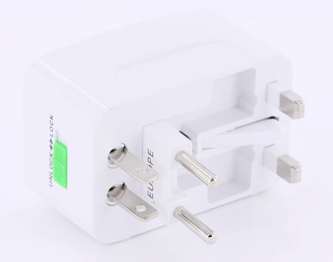 International Outlet Adapter Plug - For Use Around the World