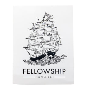 Fellowship Ship Sticker — Price Per 1 - Painful Pleasures