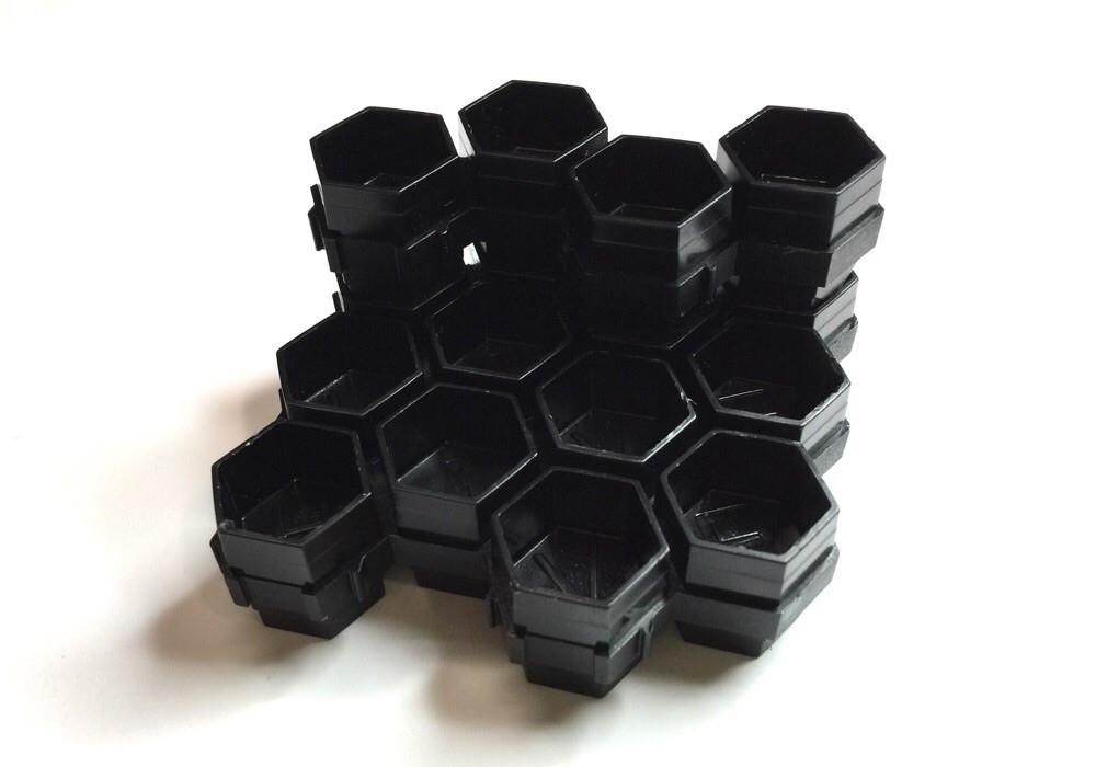Hive Caps™ — Bag of 200 Ink Caps (50 Pieces) — Black Honey Hive 4
