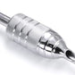 5FT - 1 PIECE Combo Stainless Steel Tattoo 7/8" Grip with 5 FT CLOSED Flat Tip