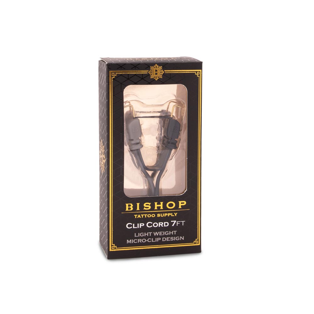 Bishop 7’ Long Premium Clip Cord — Grey Box Back