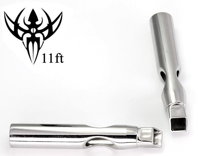 11FT PREMIUM Tattoo Magnum Flat Tip - Closed Mouth BOX Style Tattoo Tips