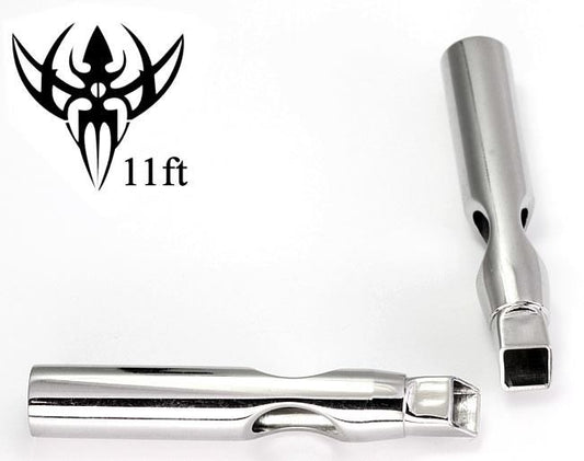 11FT PREMIUM Tattoo Magnum Flat Tip - Closed Mouth BOX Style Tattoo Tips