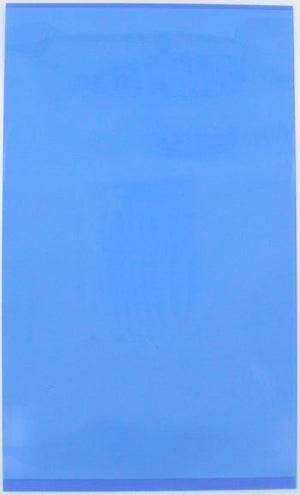 Blue Thermofax Carrier - Use With Oldschool Thermofax Machines - Blue Acetate Thermal Paper - Painful Pleasures