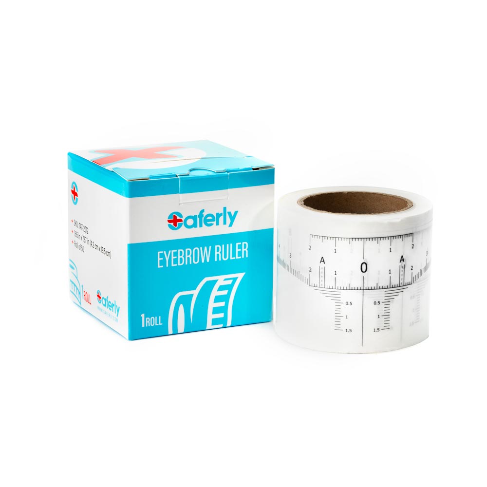 Saferly Eyebrow Ruler Stickers - Thumbnail 2