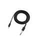 FK Irons Darklab 6’ Straight Air Mini DC Cable — Black - Painful Pleasures