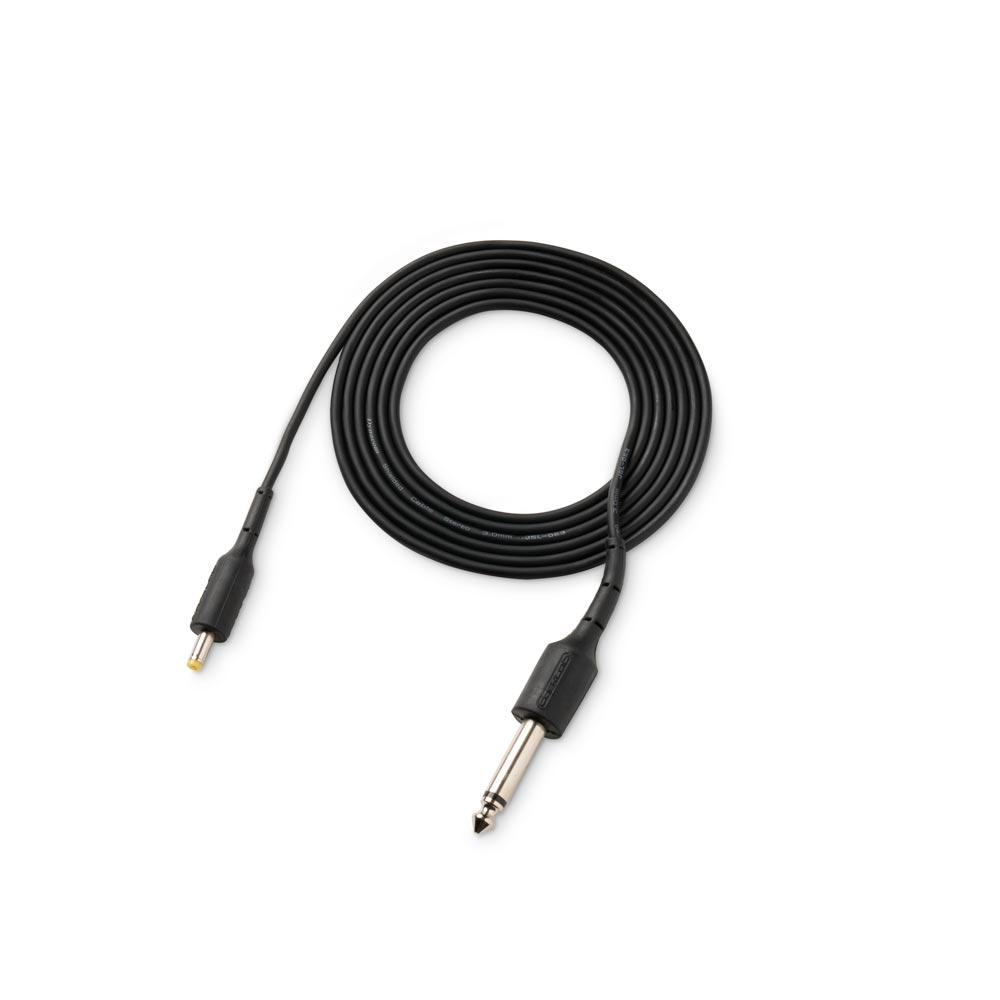 FK Irons Darklab 6’ Straight Air Mini DC Cable — Black - Painful Pleasures