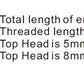 Brass Front Binding Post Screw - M4 Metric - Version 5