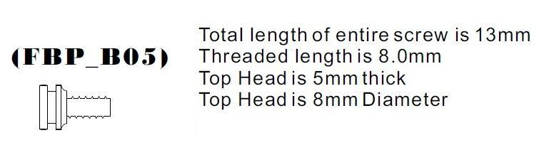 M4 Thread Posts Brass Front Binding Post Screw - M4 Metric - Version 5 – Painful Pleasures