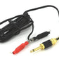 Precision Clip Cord With Spring-Style Clips & a Quarter Inch Jack Mono Plug