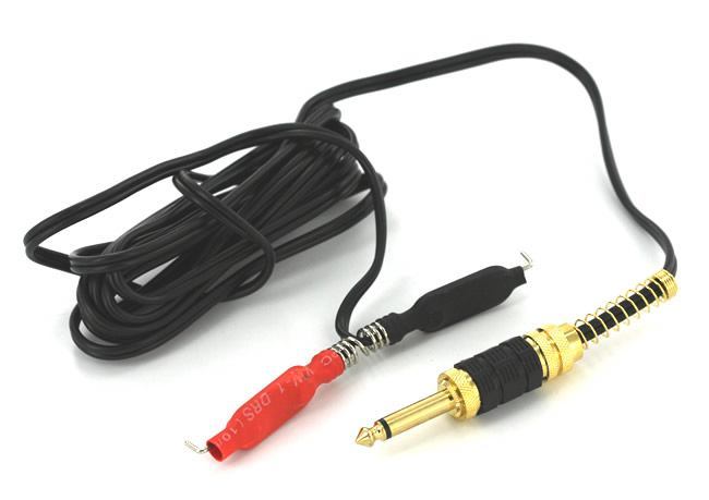 Precision Clip Cord With Spring-Style Clips & a Quarter Inch Jack Mono Plug