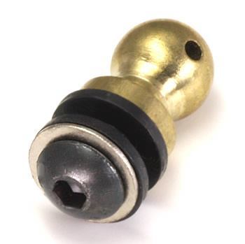 Pawn Brass Back Binding Post - M4 Metric - Rear Standoff