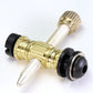 Brashness Brass Binding Post Set - M4 Metric - Complete Replacement Tattoo Machine Part