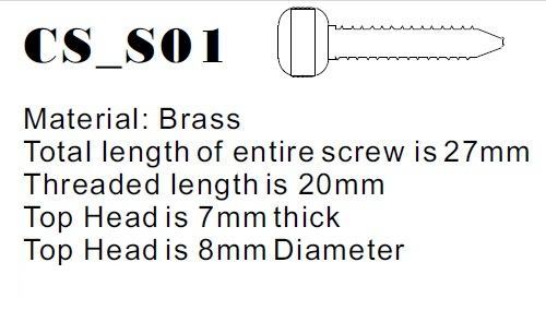 Screw Dimensions