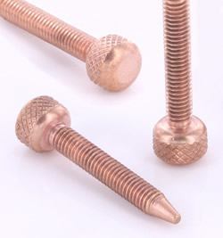 Long Copper Contact Screw - M4 Metric - Version 1