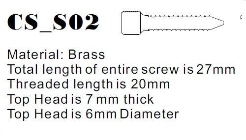 Screw Dimensions