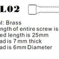 Screw Dimensions