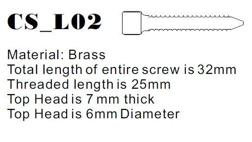 Screw Dimensions