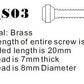 Screw Dimensions