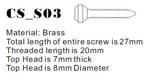 Screw Dimensions