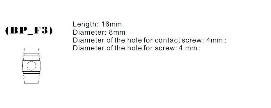 Copper Front Binding Post - M4 Metric - Version 1
