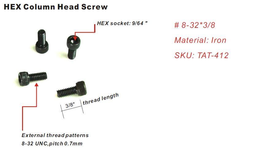 Socket Head Cap Screw Dimensions