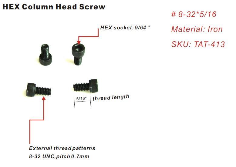 Socket Head Cap Screw Dimensions