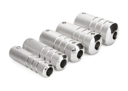 Precision Stainless Steel Tattoo Knurled Grip 13mm up to 32mm - 6 Sizes - Painful Pleasures