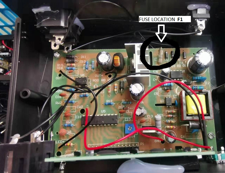 TAT-569 F1 Fuse Location