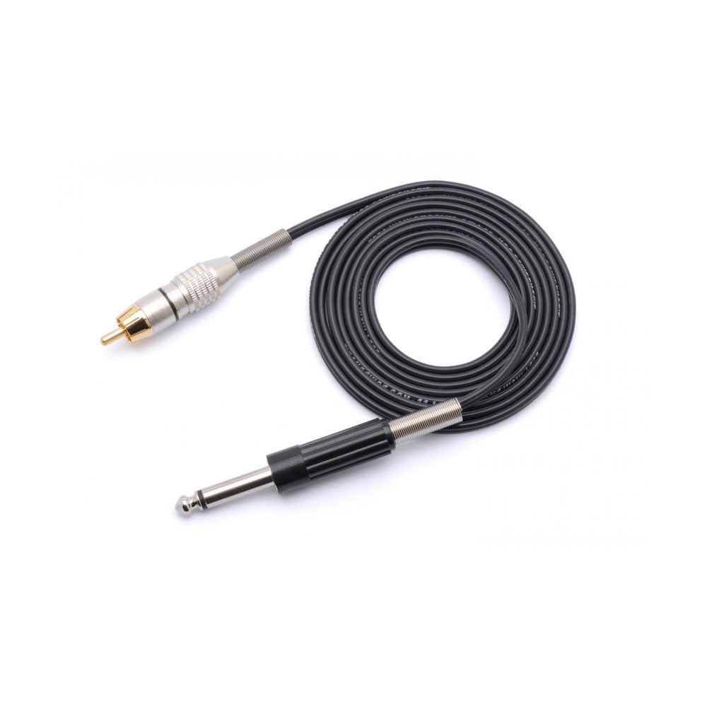 Eikon 6' Black RCA Cord with 1/4" Mono Plug