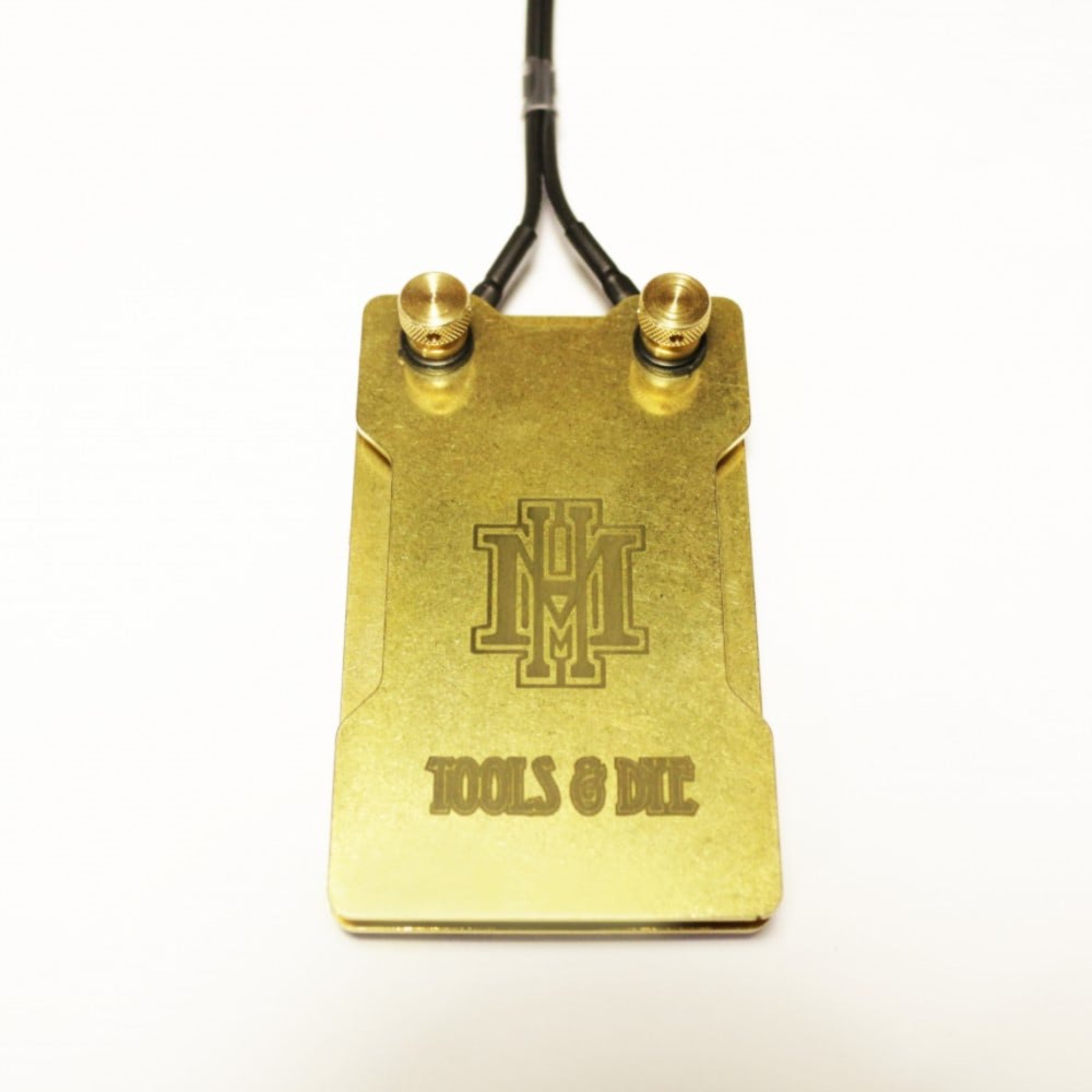HM 2-Plate Brass Footswitch — Small
