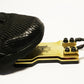 HM 2-Plate Brass Footswitch — Heavy Duty (Top View)