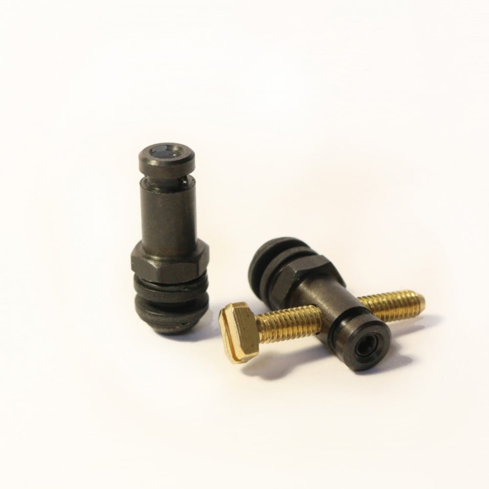 M4 Thread Posts HM Iron Front and Rear Binding Post Set — M4 Metric