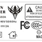 SPARE PLUG Power Supply Cords for Tattoo Power Supplies